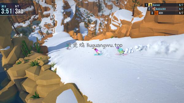 《孤山之旅：雪地骑行/Lonely Mountains: Snow Riders》PC中文版下载-含v1.3.1