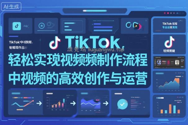 TikTok中视频制做流程，轻松实现Tk中视频的高效创作与运营