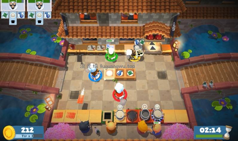 switch游戏《胡闹厨房2/分手厨房2 Overcooked! 2》美版中文+1.0.19补丁+5DLC NSZ下载