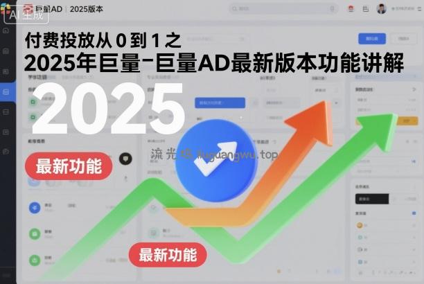 付费投放从0到1之2025年巨量AD最新版本功能讲解